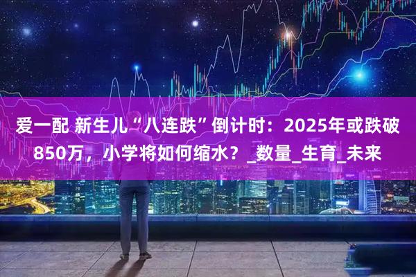 爱一配 新生儿“八连跌”倒计时：2025年或跌破850万，小学将如何缩水？_数量_生育_未来