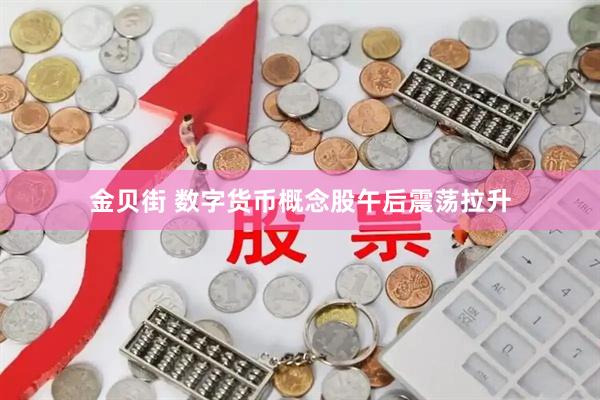 金贝街 数字货币概念股午后震荡拉升